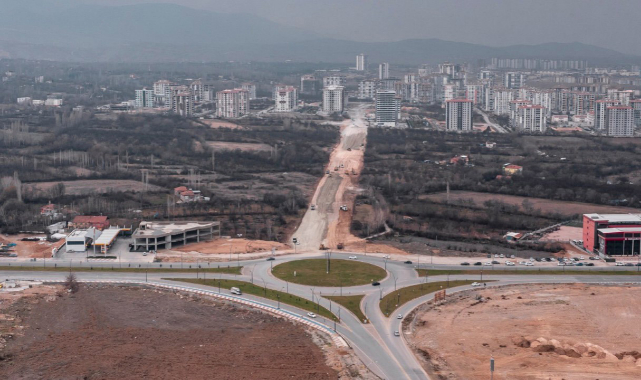 35 metre genişliğindeki yeni bulvar test edildi