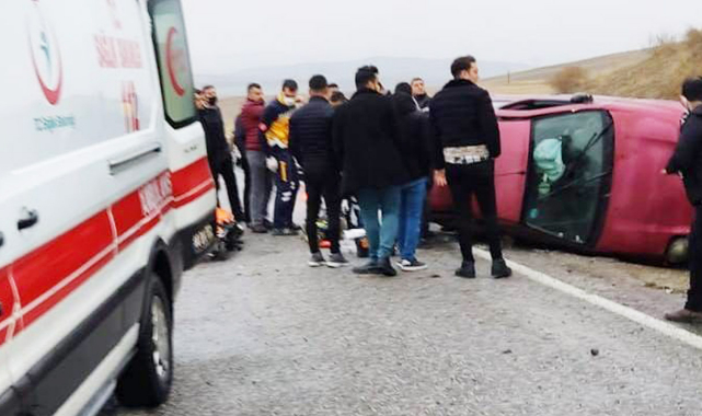 Arguvan'da feci kaza: 3 yaralı