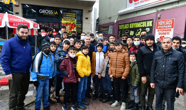 Karne hediyesi Çınar Başkan'dan!