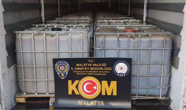 Malatya'da kaçak akaryakıt avı! 