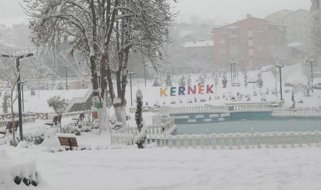 Malatya'da kar manzaraları!