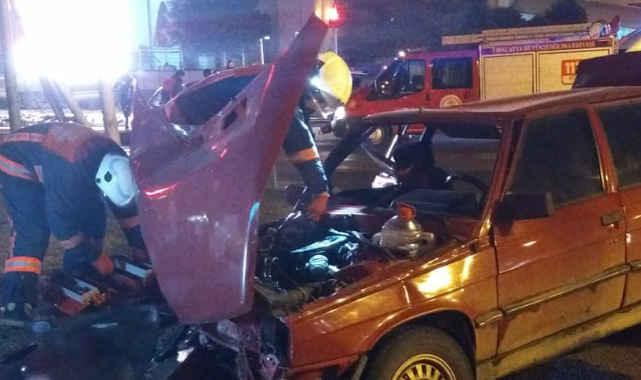 Malatya'da 2 ayrı kaza: 3 yaralı