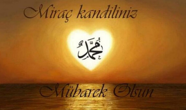 Miraç Kandili mesajları