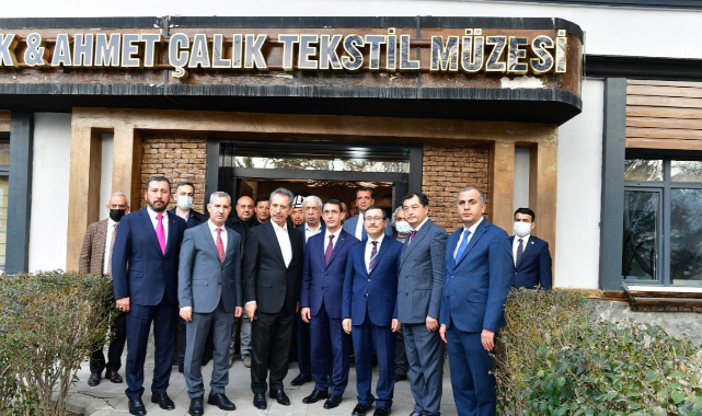 Türkmenistan'dan gelen misafirler Yeşilyurt'a hayran kaldılar