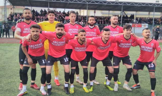Akçadağspor, maçta berabere kaldı