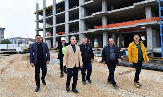 Çınar, çalışmaları yerinde inceledi: 18 Mart’ta ihalesi yapılacak