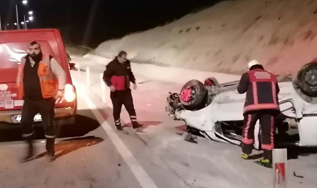 Hekimhan'da feci kaza: 2 kişi öldü