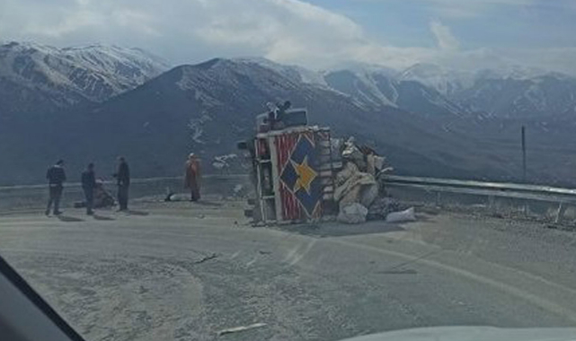 Kubbe Dağı mevkiinde feci kaza!