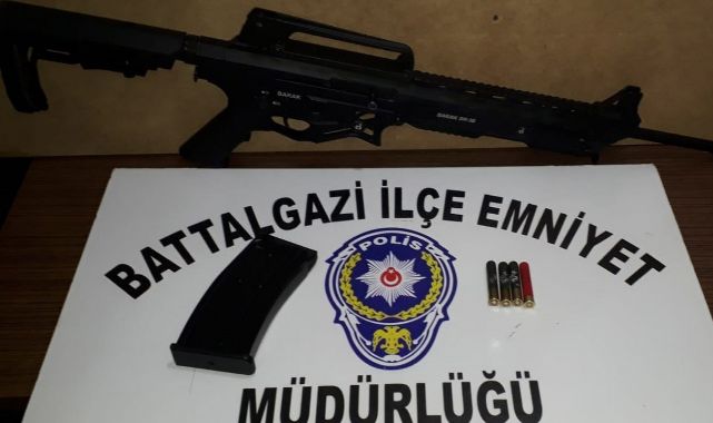 Malatya'da çeşitli çap ve ebatlarda 10 silah ele geçirildi!