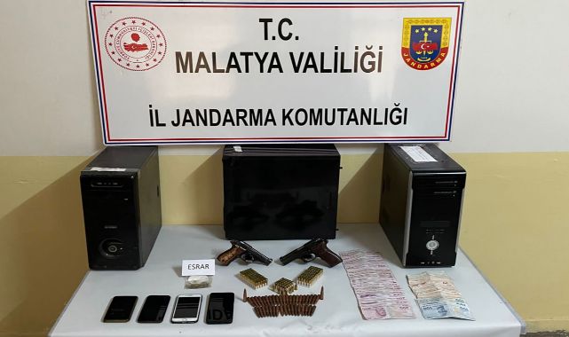Malatya'da yasa dışı bahis çetesine operasyon!