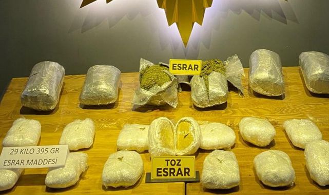 Malatya'da zehir tacirlerine geçit yok: Hassas burun Bonita iş başında!