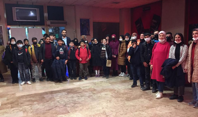Öğrencilerin duygu yüklü anları!..