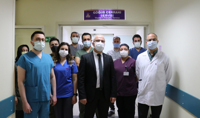 TÖTM’de kapalı yöntemle yapılan akciğer kanseri operasyonu sayısı 500’e ulaştı!