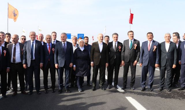 Erdoğan Malatya Çevre Yolu 1'inci Etabı Açılış Töreni'ne video konferans ile katıldı