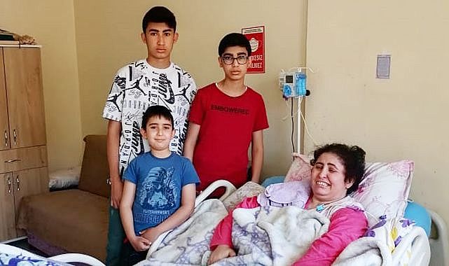 3 çocuk annesi sesini Erdoğan'a duyurmaya çalışıyor