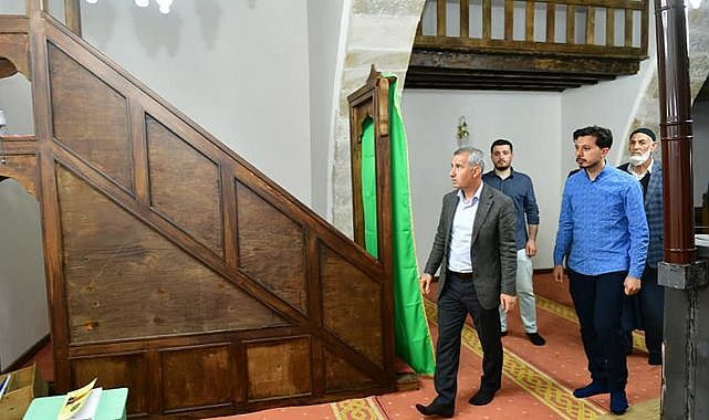 350 yıllık tarihi caminin restorasyonu tamam!