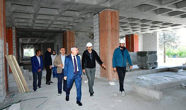 Çınar: Hizmet binalarımız tek çatı altında toplanıyor!