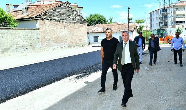 Çınar: Yolları konforlu bir görüntüye kavuşturuyoruz