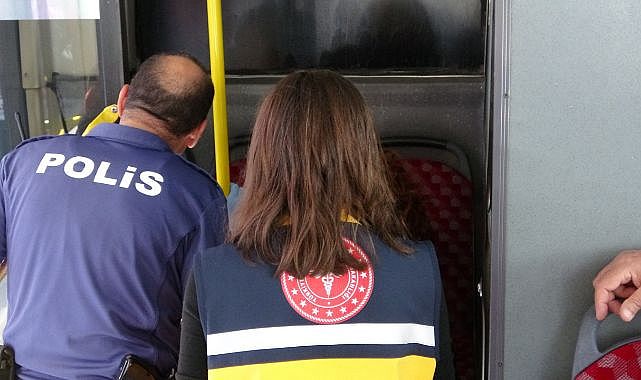 Otobüste bir garip olay!