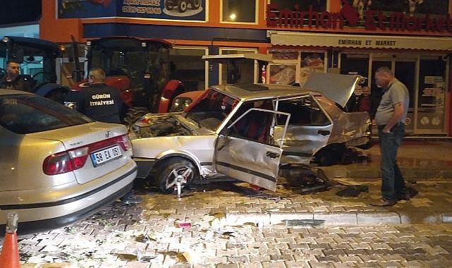 Alkollü sürücü ortalığı savaş alanına çevirdi!