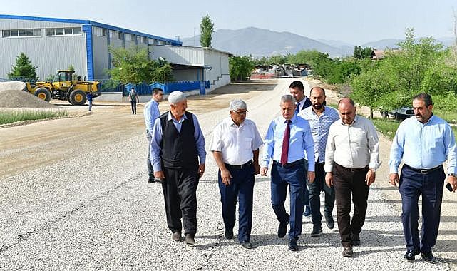 Çınar: Mahalleyi temiz ve güvenli yollara kavuşturuyoruz