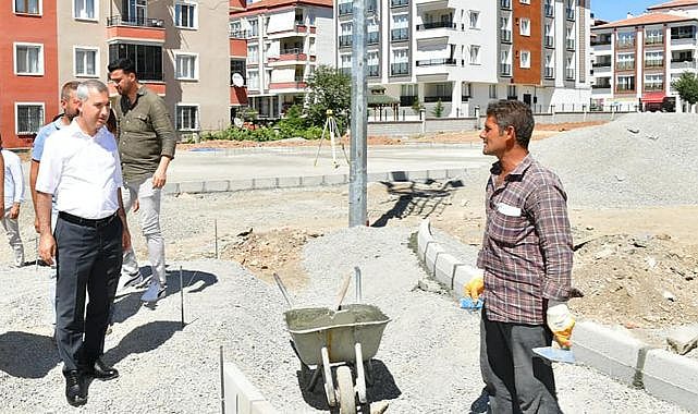 227. parkta çalışmalar devam ediyor!
