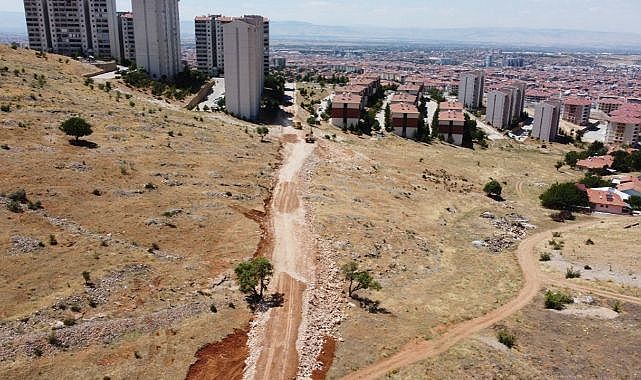 600 metrelik yeni imar yolu açıldı!