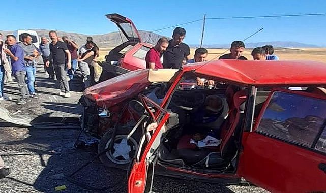 Arguvan'da feci kaza!..