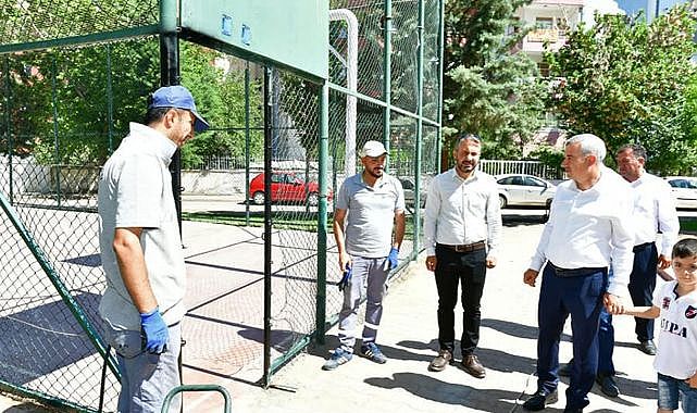 Çınar: Modern ve nezih bir park alanı kazandıracağız!