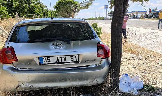 Görgüköyü mevkiinde feci kaza!