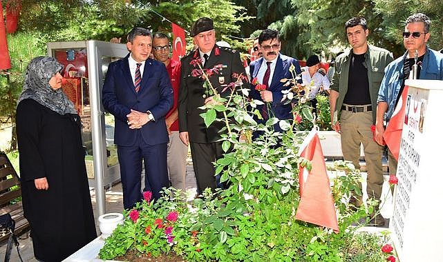 Malatya'da ilk ziyaret şehitliğe!