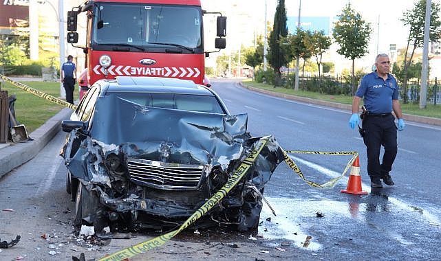 Sürücü olay yerinde can verdi!