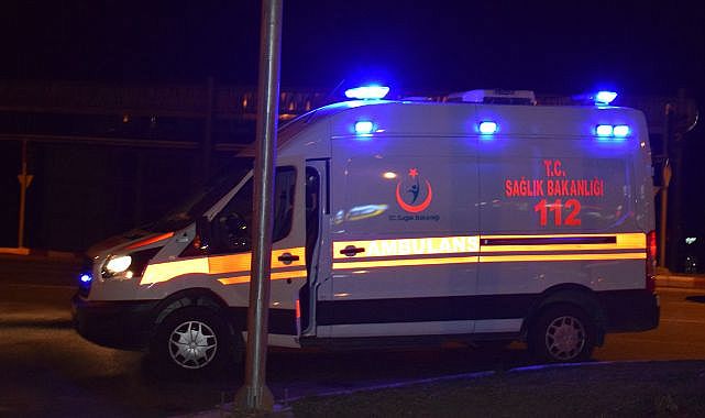 Yimpaş kavşağında kaza!
