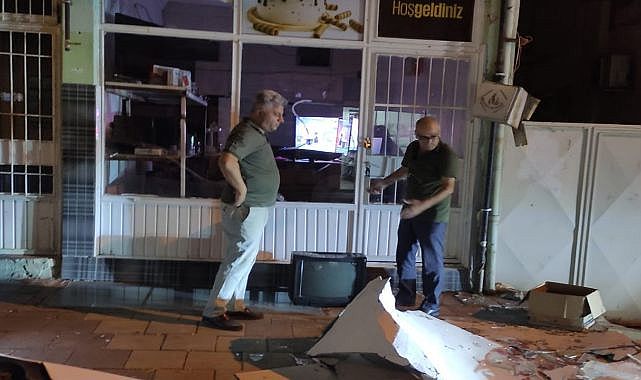 Akçadağ'da şiddetli fırtına etkili oldu