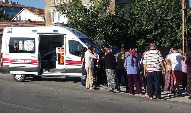 Araç tarlaya uçtu!