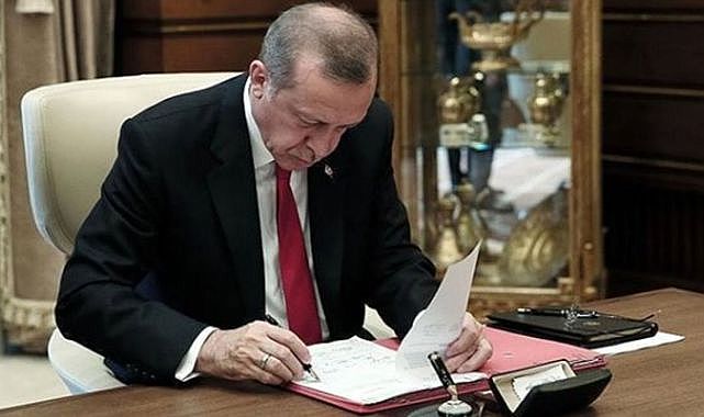 Erdoğan imzayı attı