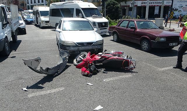 Feci motosiklet kazası!..