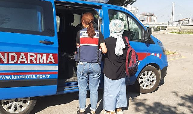 Firari FETÖ'cü kadın kıskıvrak!
