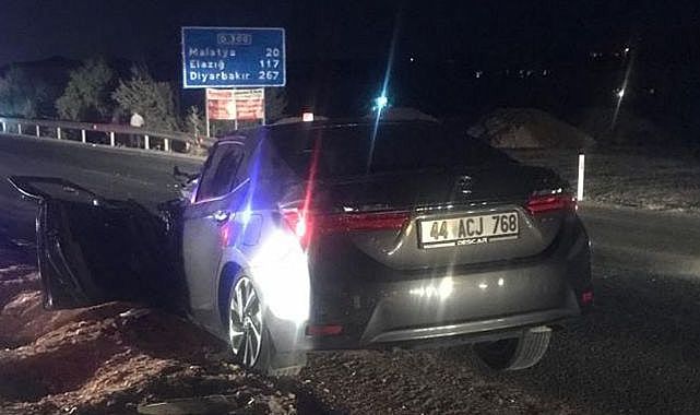 Görgüköyü mevkiinde kaza! 4 yaralı