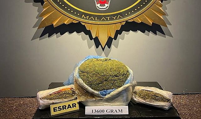 Kamyonda kilolarca esrar çıktı!