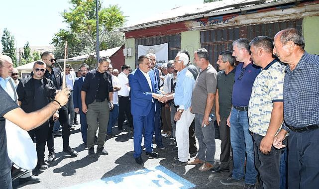 Mahallenin alt ve üstyapısı tamam!