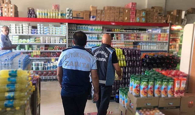 Marketlerde kontroller yoğunlaştı