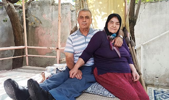 Belden aşağısı tutmayan eşine gözü gibi bakıyor