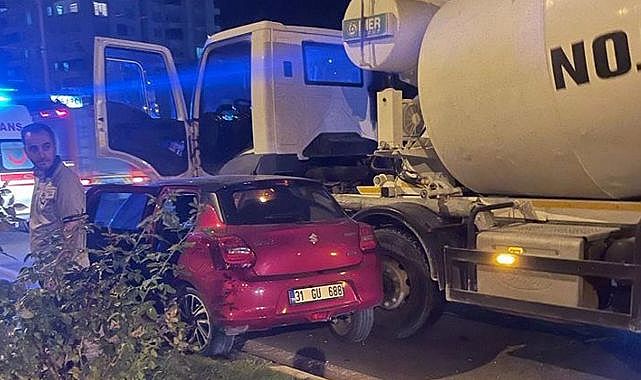 Çöşnük Mahallesi’nde kaza!