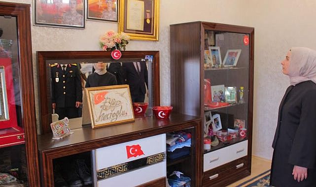 İlk ziyaret şehit ailesine!..