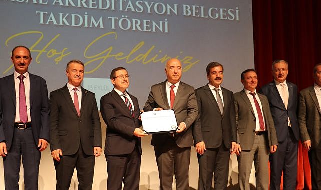 İNÜ akreditasyon almaya hak kazandı