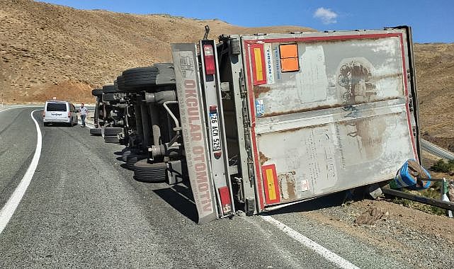 Malatya-Elazığ karayolunda tır faciası!