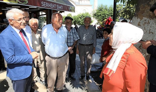 Mesaiye esnaf gezisiyle başladı!