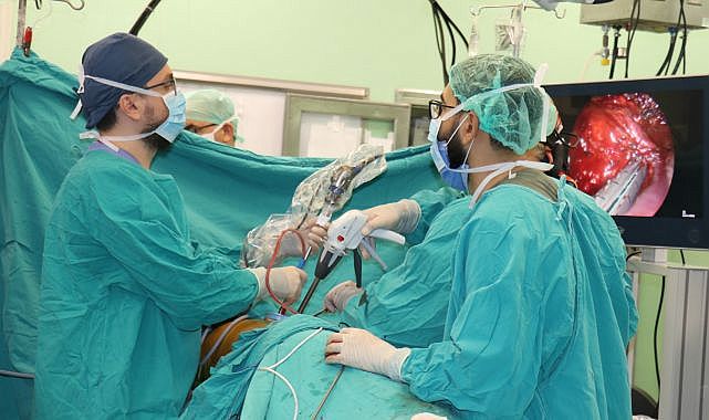 TÖTM'de ilk kez canlı torasik cerrahi yapıldı