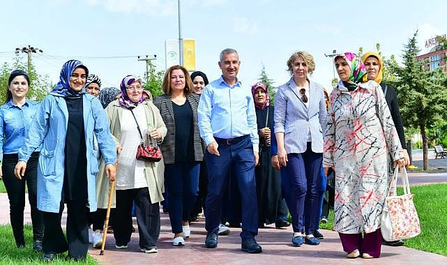 Dünya Yürüyüş Gününde sağlık için adım atıldı
